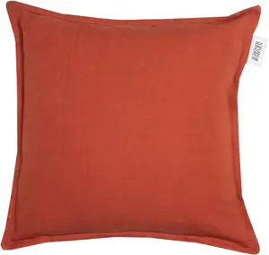 Чехол на подушку SCHÖNER WOHNEN коллекции "Lino" (1 шт.), изготовлен из высококачественной смеси натуральных материалов SCHÖNER WOHNEN-KOLLEKTION 38х38 см, красный