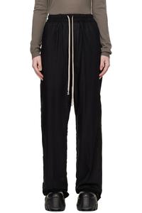 Домашние брюки Temple Dietrich на шнуровке Rick Owens, черный