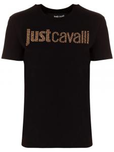 Футболка с логотипом Just Cavalli, черный