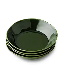 Суповые тарелки Verde, набор из 4 штук, сервиз на 4 персоны Certified International, green