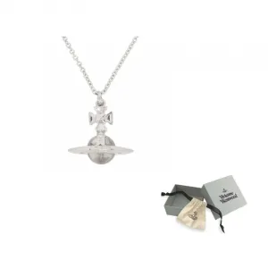 Vivienne Westwood Серебряное ожерелье из латуни для мужчин Silver