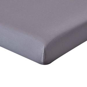 Очень глубокая простыня с числом нитей 200. Homescapes, серый