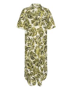 Платье-рубашка Kaffe KAMalena, цвет Olive/Pastel green/Dark green