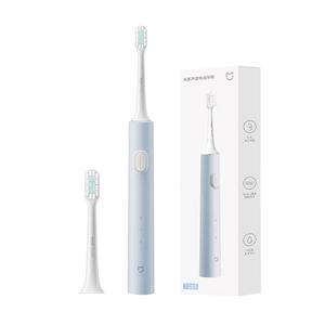 Электрическая зубная щетка mi t200 звуковая чистка полости рта мягкая защита десен звуковая вибрация высокоэффективное очищение Xiaomi, синий