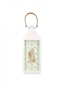 Mr. & Mrs. Panda Подсвечник для чайных свечей с надписью "Dog Love" (без надписи), прозрачный