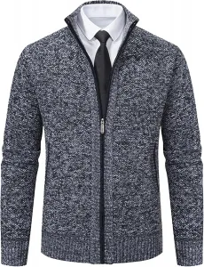 Мужской кардиган slim full zip