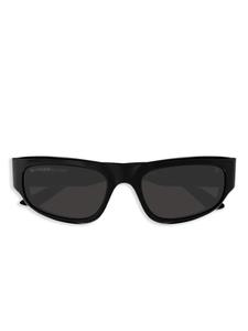 Солнцезащитные очки в прямоугольной оправе Balenciaga Eyewear, черный