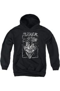 Толстовка с капюшоном Batman Joker Storm On Black Youth Gildan