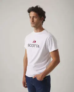 Мужская футболка с коротким рукавом Scotta 1985, белый