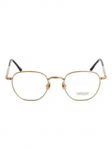Очки в круглой оправе Matsuda, золотистый