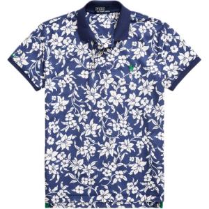 Женская поло Polo Ralph Lauren, синий/кремовый