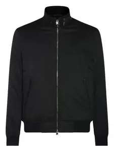 Куртка на молнии Canali, черный