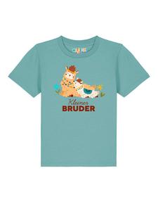 Футболка wat? Apparel, цвет teal monstera