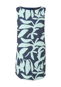 Платье COMMA, темно-синий/аквамарин