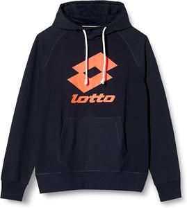 Толстовка Lotto SMART SWEAT HD Hoodie (211006) - мужская толстовка, одежда для дома и топ, темно-синий
