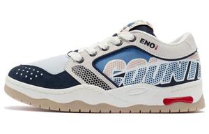 Кроссовки для скейтбординга CF Tracing мужские с низким верхом цвета «облачно-белый» / «голубой» / «космически-голубой» Lining