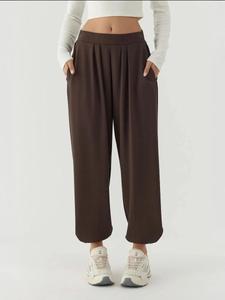 Зауженные брюки Hiccup, шоколадный