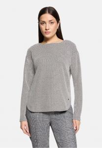 Топ Betty & Co MIT STRUKTUR, Schwarz Weiß/Black