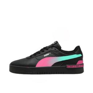 PUMA JOLA лоу-топ скейтборд обувь женские Black Pink Cyan