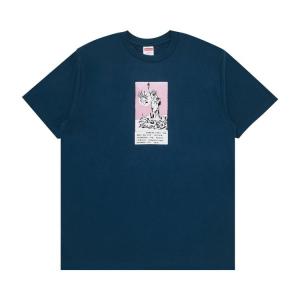 Футболка Supreme Liberty Tee, индиго