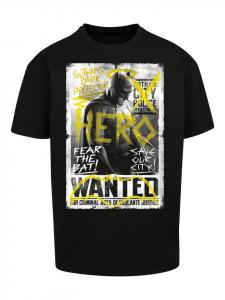 Футболка F4NT4STIC Batman v Superman Superheld Wanted Poster, черный