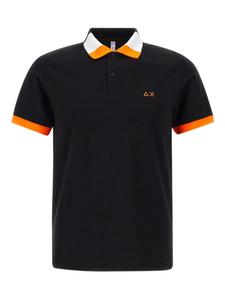 Рубашка-поло из джерси Sun68, черный