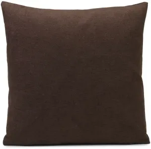 Декоративная подушка Gözze "Darco Uni" 45х45 см, цвет schoko + unifarben
