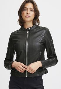 Кожаная куртка Denise Oxmo, черный