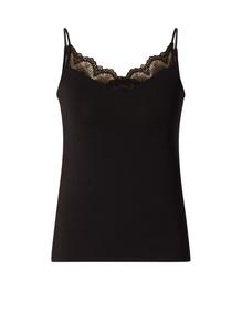 Кружевной топ BASE LEVEL Top, черный