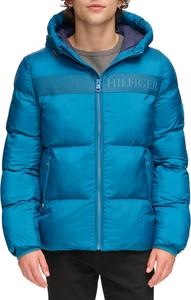 Мужская куртка Tommy Hilfiger с принтом логотипа Ghost, Blue