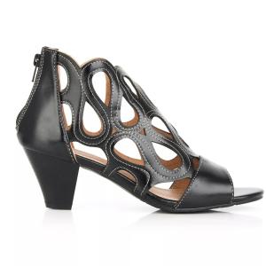 Женские повседневные комфортные нарядные сандалии Генри Феррера Henry Ferrera, черный