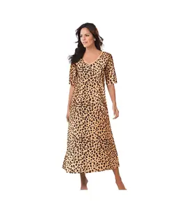 Женская длинная пижама с принтом Dreams & Co., мультиколор