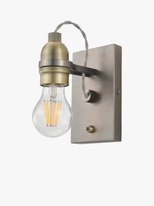 Настенный светильник Bistro Bulb John Lewis, Antique Brass