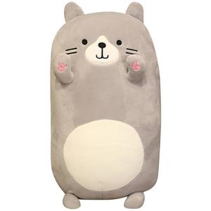 Плюшевая кукла Cartoon Kitten Dolls высотой 50см/70см Barbne, серый