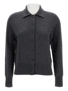 Кардиган на пуговицах спереди Lisa Yang, серый