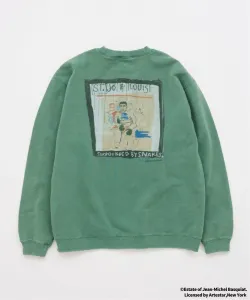 Толстовка с принтом Жан-Мишеля Баския Journal Standard, цвет Green B