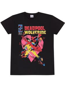 Футболка И Росомаха: Настоящая любовь черного цвета Deadpool