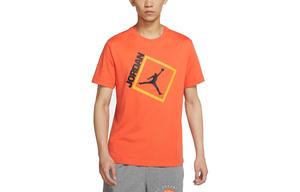 Футболка Jumpman Box мужская оранжевая Jordan, оранжевый