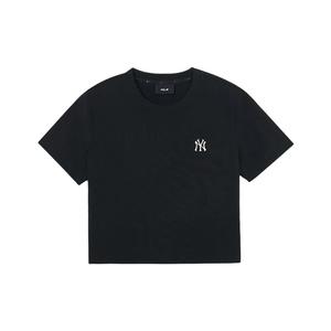 BASIC SMALL LOGO T Shirt Women's MLB, черный