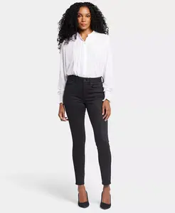 Женские джинсы-скинни Ami с высокой талией NYDJ, черный