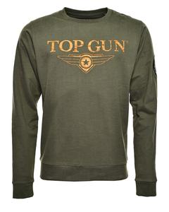 Свитер TOP GUN Sweatshirt 20213005, зеленый