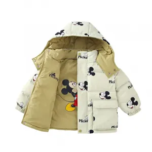 Детская пуховая куртка Disney, зеленый