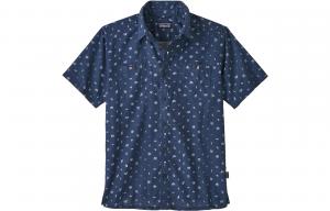 Футболка Patagonia Back Step, новый морской синий