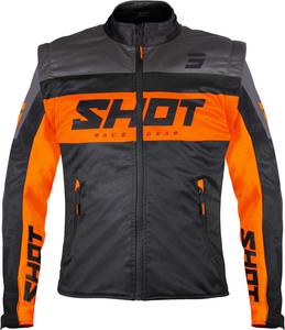 Куртка для мотокросса Shot softshell lite, Black/Orange