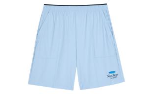 Повседневные шорты мужские Skechers, аква-синий дождевой, синий дождевой/0163