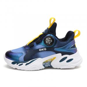 Нескользящие и дышащие низкие детские кроссовки для бега BKG, синий