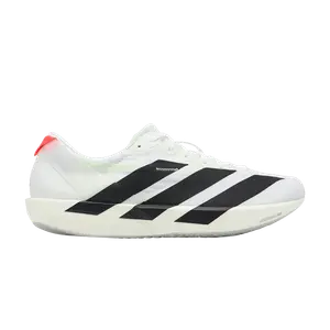 Кроссовки Adizero Adios 9 'White Black Silver Metallic', белый