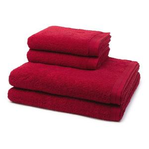 Superwuschel Набор полотенец Möve (4 шт), 50x1x100 см цвет ruby