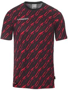 Спортивная рубашка "Progressive 28 Short Sleeve" черного цвета uhlsport