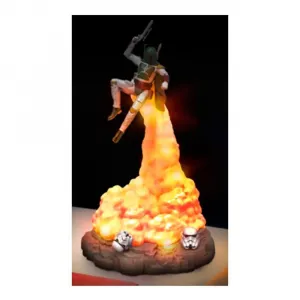 Паладон Боба Фетт Книга Лампы Фигура Paladone, оранжевый